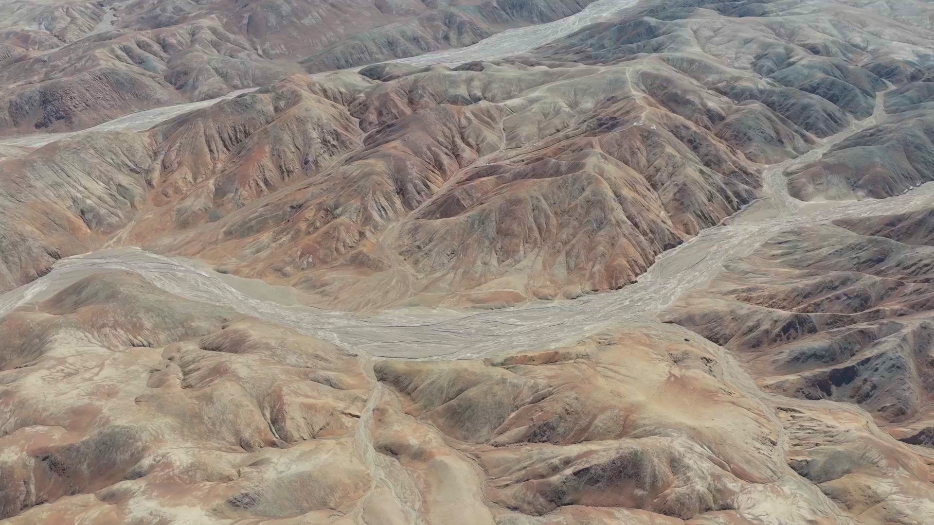 Aerial view of Tierra Roja, Arequipa